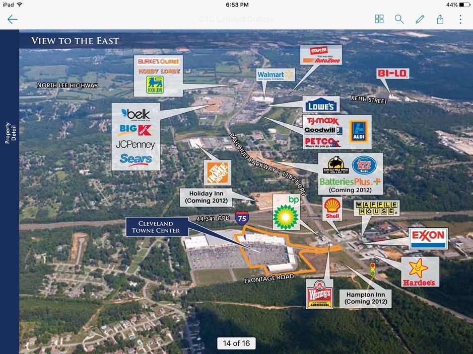 CLEVELAND TOWN CENTER : 4600 Paul Huff Parkway, Cleveland, TN 37312